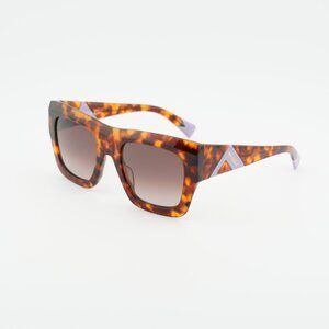 Missoni MIS 0153/S 0C9B HA Sunglasses Havana Square Frame, Brown Lenses